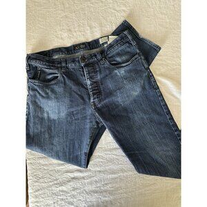 AJ Armani Men's Size 34 Blue Denim Jeans J21 Regular Fit Medium Wash Designer‎